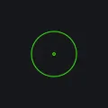 1.5 scope green custom crosshair