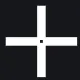 100% white custom crosshair