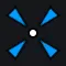 100% ACC blue custom crosshair