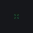 11 green custom crosshair