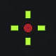 11 green custom crosshair