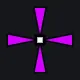 12 purple custom crosshair