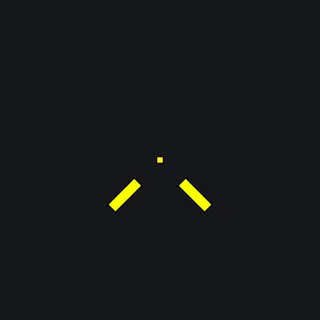 121 yellow custom crosshair