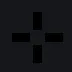 1440P OLED Compatible Crosshair (All Black)