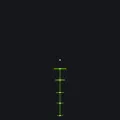 猎杀对决中镜勒贝尔150M-350M下坠 第二版 green custom crosshair