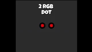 2 RGB DOT black animated custom crosshair