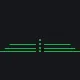 三角洲弓箭准星 带校准 （带200米基准线 green custom crosshair