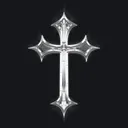 23 white custom crosshair