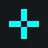 32 cyan custom crosshair