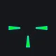 333 green custom crosshair