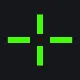 4:3 green green custom crosshair