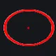 4:3 v1 red custom crosshair