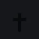 A Cross black custom crosshair