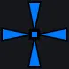 a cross hair for rust blue custom crosshair