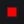 A simple 16 pixel square red custom crosshair