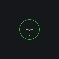 Absehen mit Bulletdrop custom crosshair