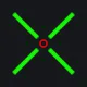Accuracy - Used by Rosa Parks green custom crosshair