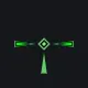aha green custom crosshair