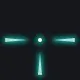 aim cyan custom crosshair