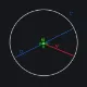 AIM white custom crosshair