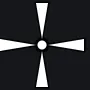 AIM GOD FORTNITE white custom crosshair