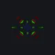 alien green custom crosshair