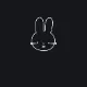 animated miffy white custom crosshair