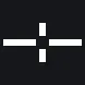 Animation/motion sickness white custom crosshair