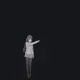 anime white custom crosshair