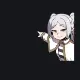 Anime white custom crosshair