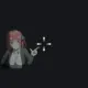 Anime white custom crosshair