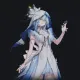 Anime white custom crosshair