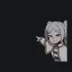 Anime girl white custom crosshair