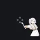 Anime girl white custom crosshair