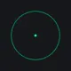 Anti Motion Sickness - GREEN【EYES FRIENDLY】 green custom crosshair