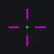 apex legends ads/hip pink custom crosshair