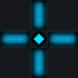 ark cyan custom crosshair