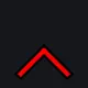 ARROW POINT RED BIGGER red custom crosshair