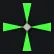 Ars100liar green custom crosshair