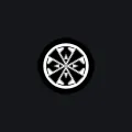 B&W white custom crosshair