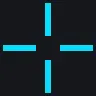 b1t cyan custom crosshair