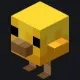Baby Chicken Minecraft custom crosshair