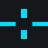 Bando's cyan custom crosshair
