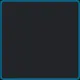 Baseball Square cyan custom crosshair