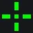 basic green crosshair