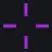 Basic pink purple custom crosshair
