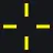 basic yellow yellow custom crosshair