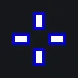 Big Aim blue custom crosshair