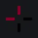 Black&red pink custom crosshair