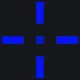 blue blue custom crosshair